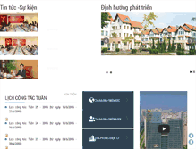 Tablet Screenshot of hud.com.vn